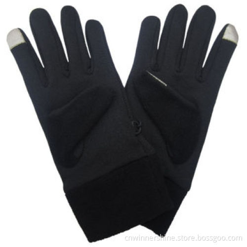 Thick gloves with 2-finger screen touch 250GSM Dry Plus Fleece, OEM for iPhones